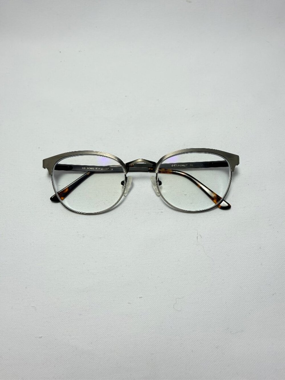 BOGO EyeBuyDirect The Works Gunmetal Eyeglasses Frames Only